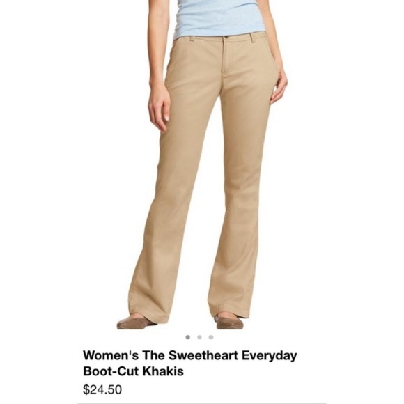 old navy bootcut khakis women's